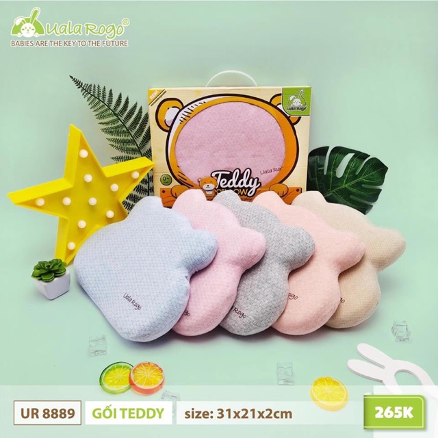 GỐI CHỐNG BẸP ĐẦU TEDDY UALA ROGO