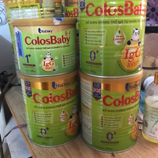 Combo 6 lon sua bot danh cho tre 0-12 thang lon 400g