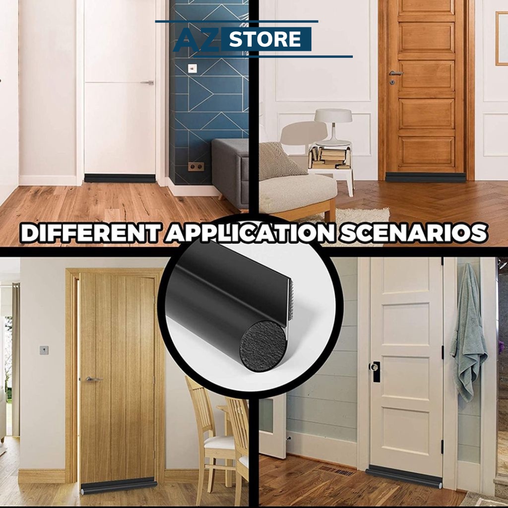 Nẹp xốp dán chặn cửa tự dính chống bụi ngăn gió lùa - AZ Store
