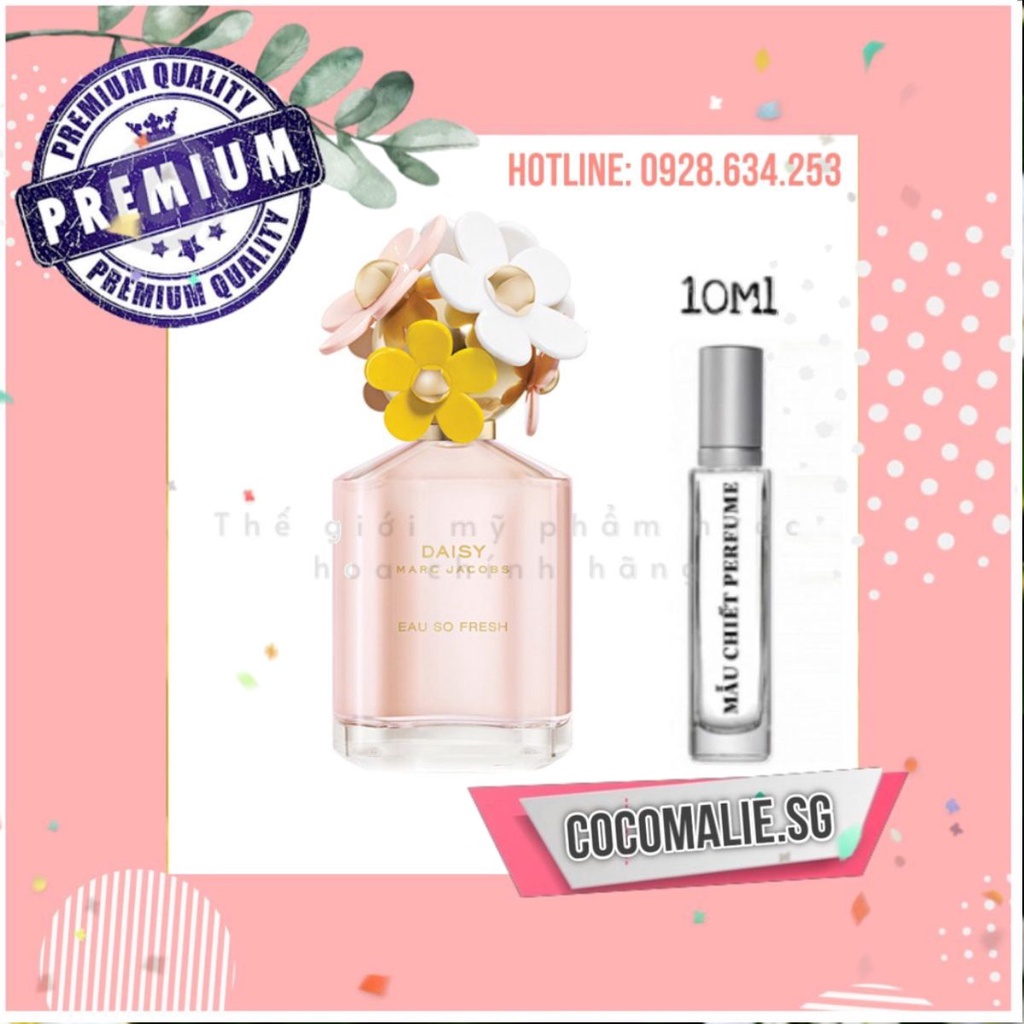 Nước hoa chính hãng nữ Daisy Eau So Fresh 5ml/10ml/20ml