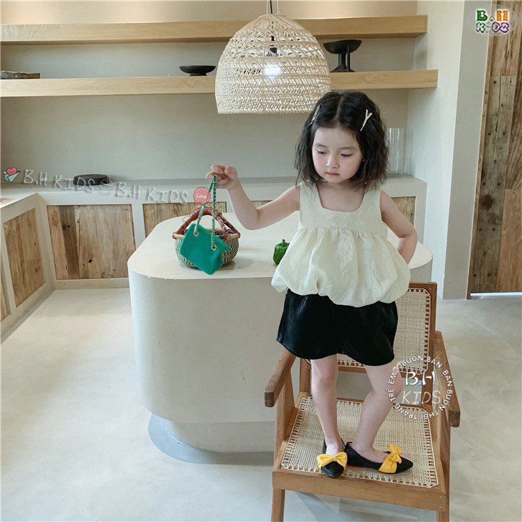 SALE SET 2 CHI TIẾT ÁO BỒNG VÀ QUẦN BÉ GÁI XINH XẮN SIZE 6-20KG