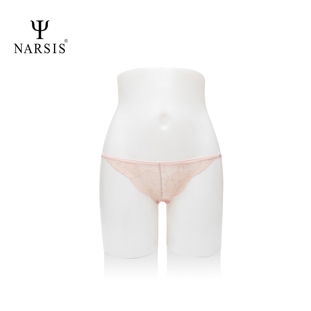 Quần lót nữ lưới hồng Narsis K0015 lưới màu hồng