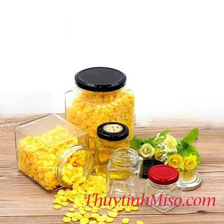 HŨ THỦY TINH VUÔNG 500ML