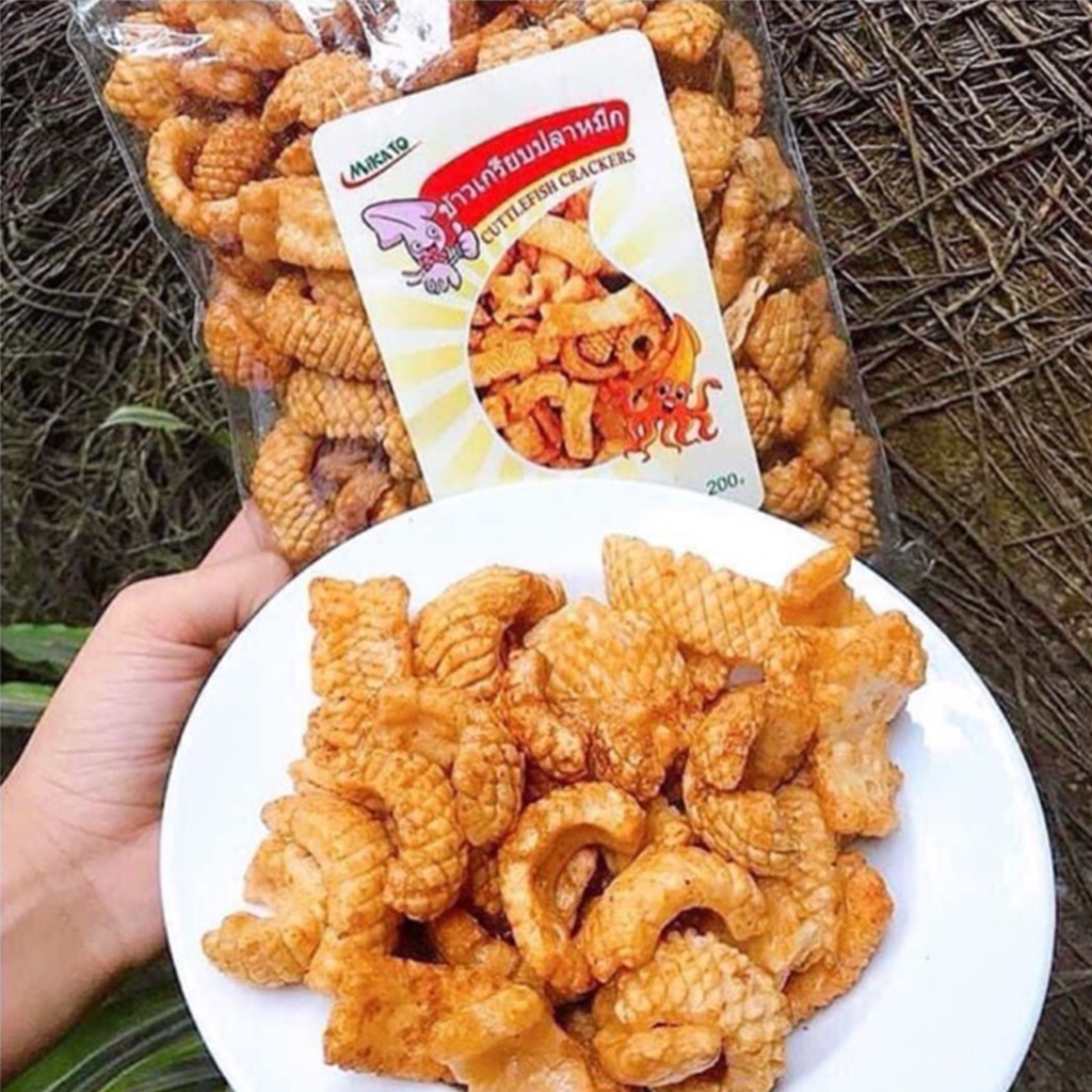 Snack bimbim mực thái túi 200g đồ ăn vặt Hà My