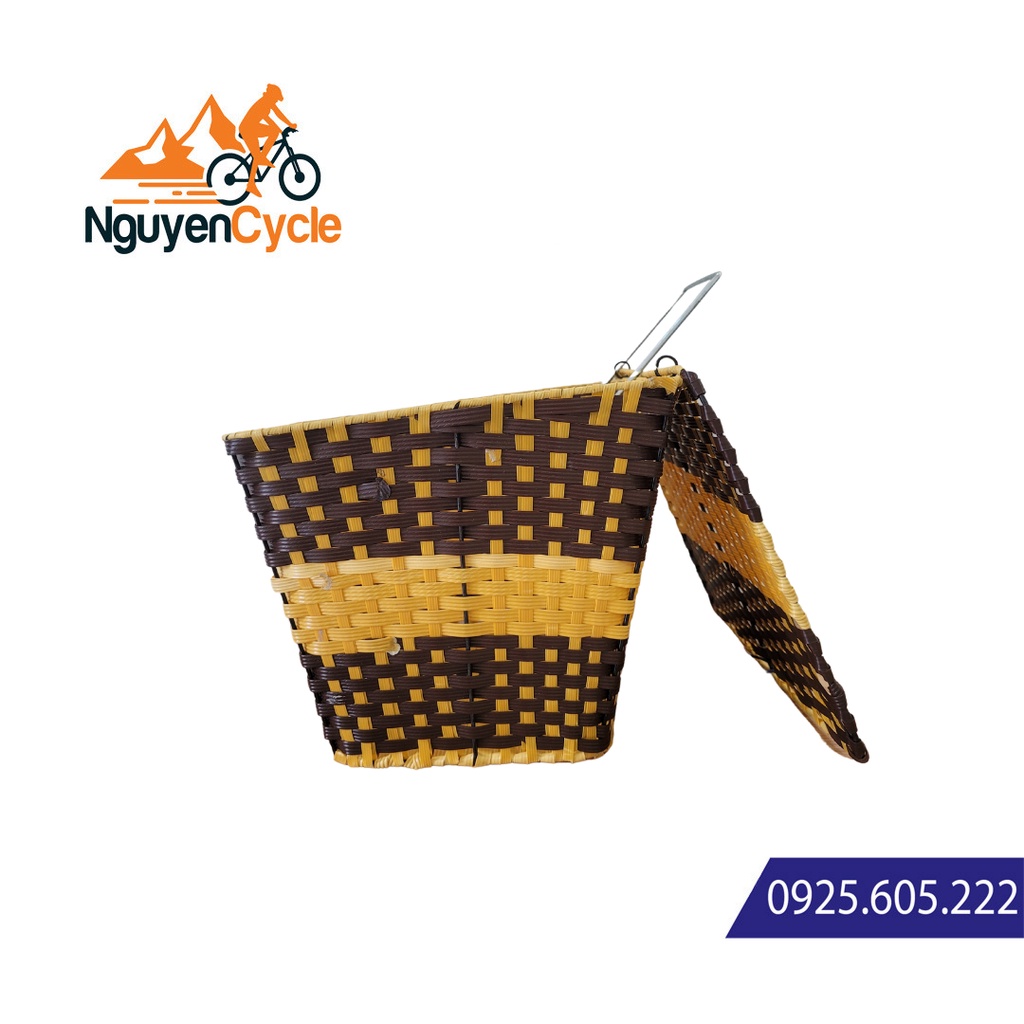 Giỏ xe đạp / xe đạp điện giả mây