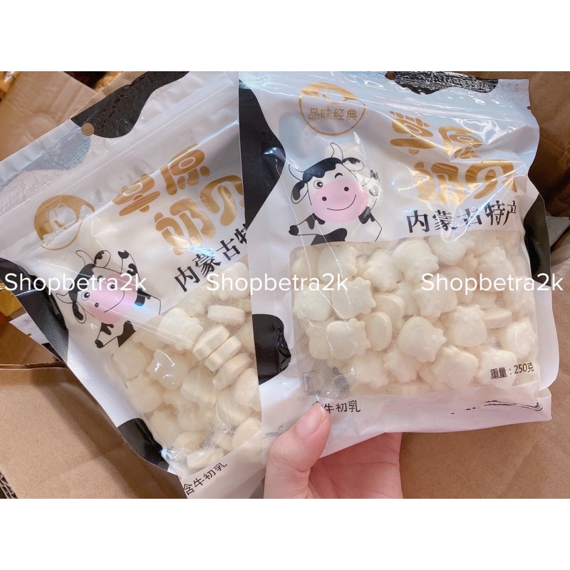 Kẹo sữa bò non viên nén Mông Cổ (gói 250gr)