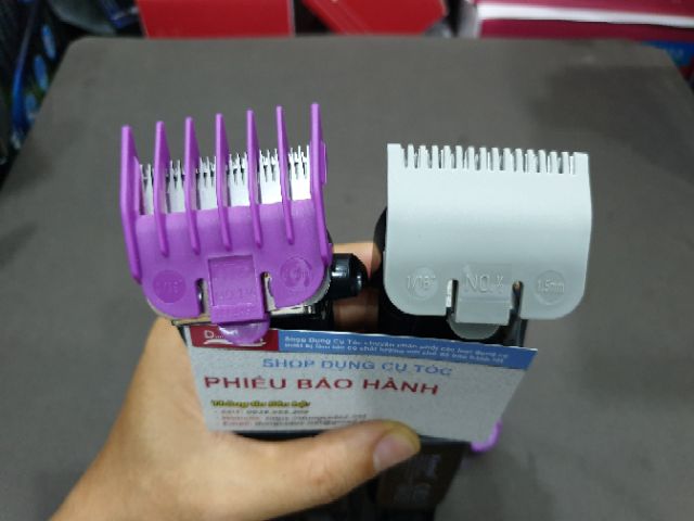 Cữ Tông Đơ 1.5mm và 4.5mm Cho Tông Fade. Cữ Nhựa 1.5 và 4.5mm.(Ảnh thật)