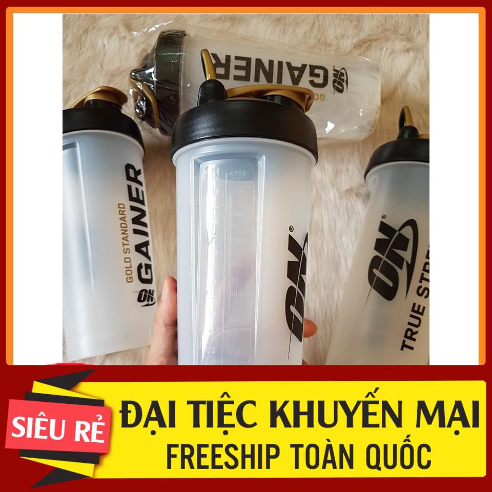 KING SPORRT 247 Bình Nước Thể Thao 1.2L, Chai Nước Tập Gym Cực Bền, Tặng Quả Lắc Lò Xo