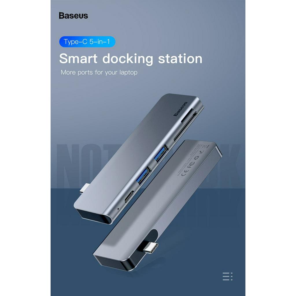 BASEUS POWER Hub Chuyển Đổi Usb-C Hub Type-C Sang Multi Ports Usb 3.0 Cho Macbook Pro Air Usbc Hab