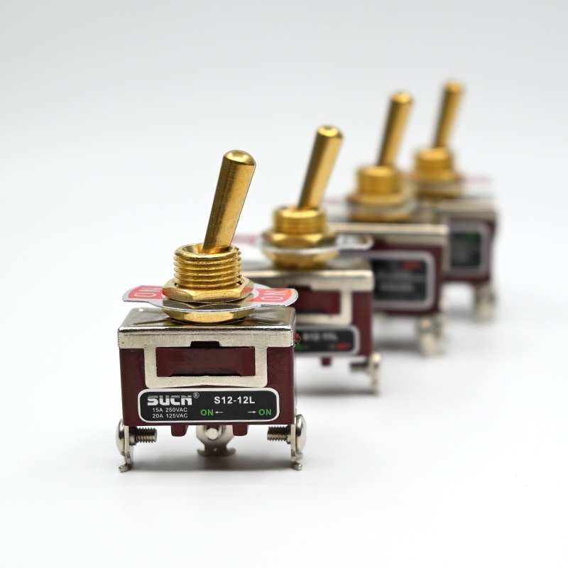 [1 CÁI] Công tắc gạt Marshall style ( Loại xịn, chân tiếp xúc bằng đồng)