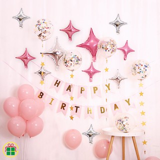 10 Bong Bóng 10 Inch Hình Ngôi Sao Dùng Trang Trí Tiệc Cưới, Sinh Nhật