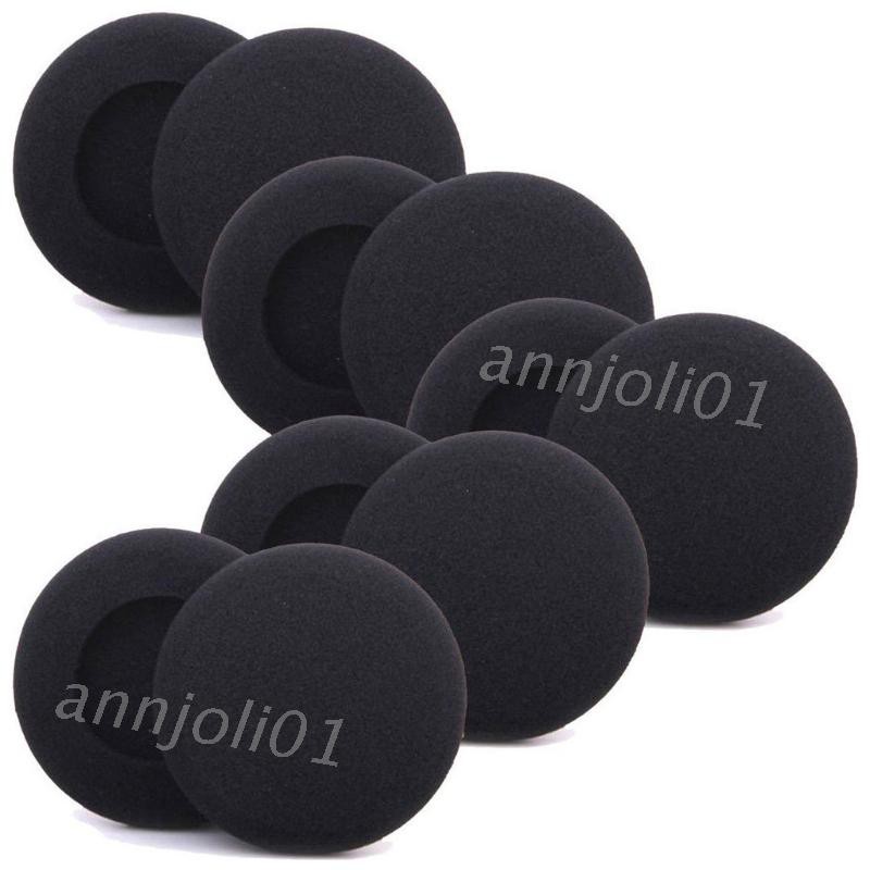Set 10 đệm bọc tai nghe 50mm