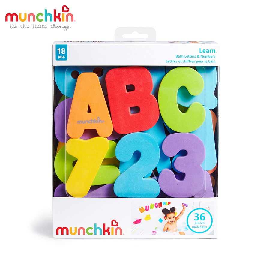 Munchkin - Bộ chữ số xốp MK11020