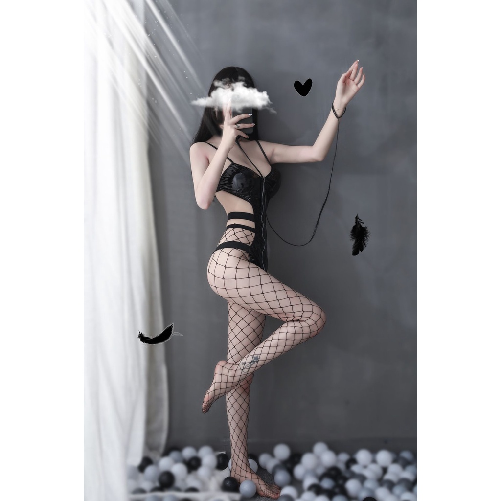 Cosplay Nữ Hoàng Sexy, Bộ Bodysuit Khóa Ngực Gợi Cảm Chất Liệu Da Bóng Cao Cấp Tặng Kèm Đủ Phụ Kiện | BigBuy360 - bigbuy360.vn
