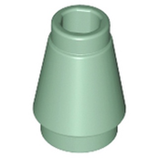 [Đồ Chơi Xếp Hình] Hình nón 1 x 1 với rãnh trên cùng