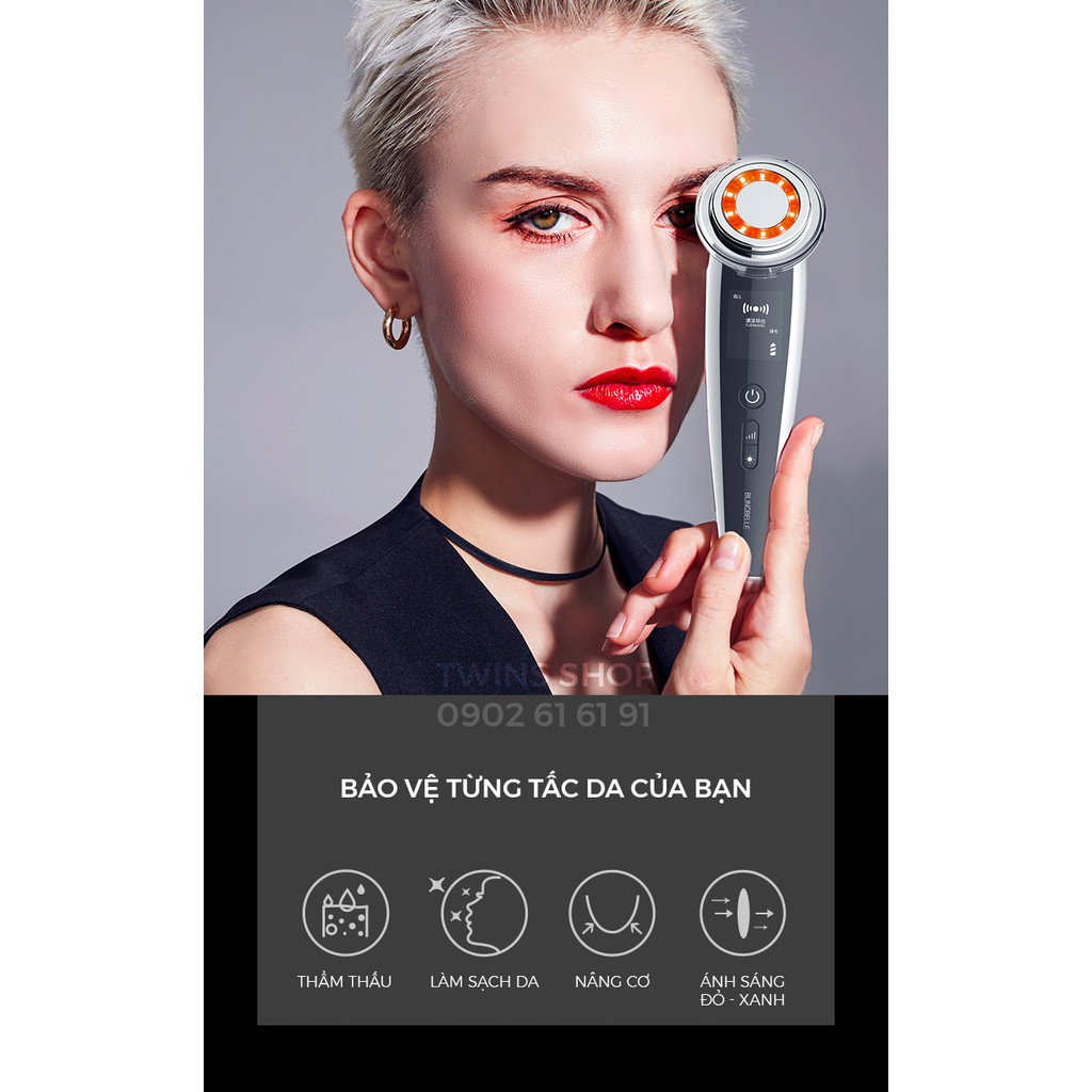 Máy Điện Di Tinh Chất Phiên bản 2020 BlingBelle, Chăm Sóc Da, Massage Mặt Ion , Máy Tẩy Trang, Làm Sạch, Đẩy Dưỡng Chất | BigBuy360 - bigbuy360.vn