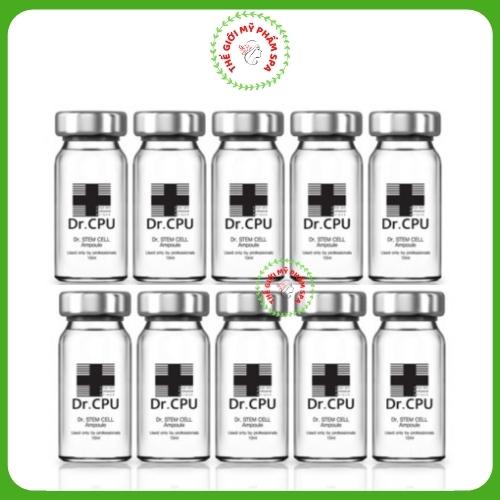 Hộp 5 chai Tinh chất Tế Bào Gốc Stem Cell Ampoule 10ml/chai Dr CPU chính hãng Hàn Quốc| Thegioimyphamspa