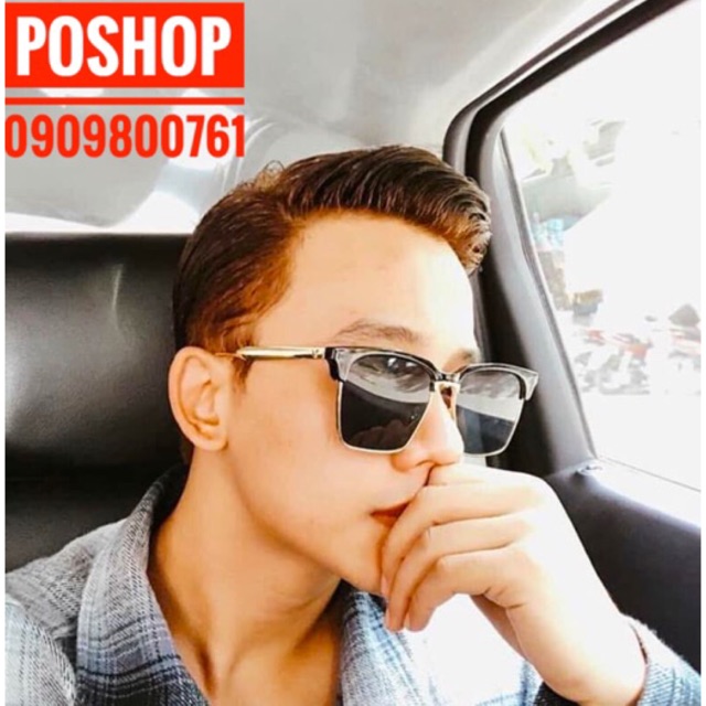 MẮT KÍNH NAM NỮ V HÀN QUỐC GỌNG KIM LOẠI VUÔNG CAO CẤP HOT TREND | BigBuy360 - bigbuy360.vn