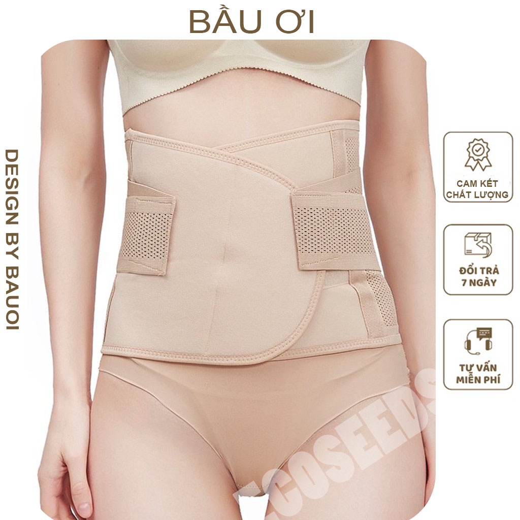 ĐAI NỊT BỤNG CHỐNG CUỘN SAU SINH - GEN NỊT BỤNG ĐỊNH HÌNH VÒNG EO VÀ GIẢM MỠ SAU SINH DẠNG CORSET CHẤT LƯỚI THÔNG THOÁNG