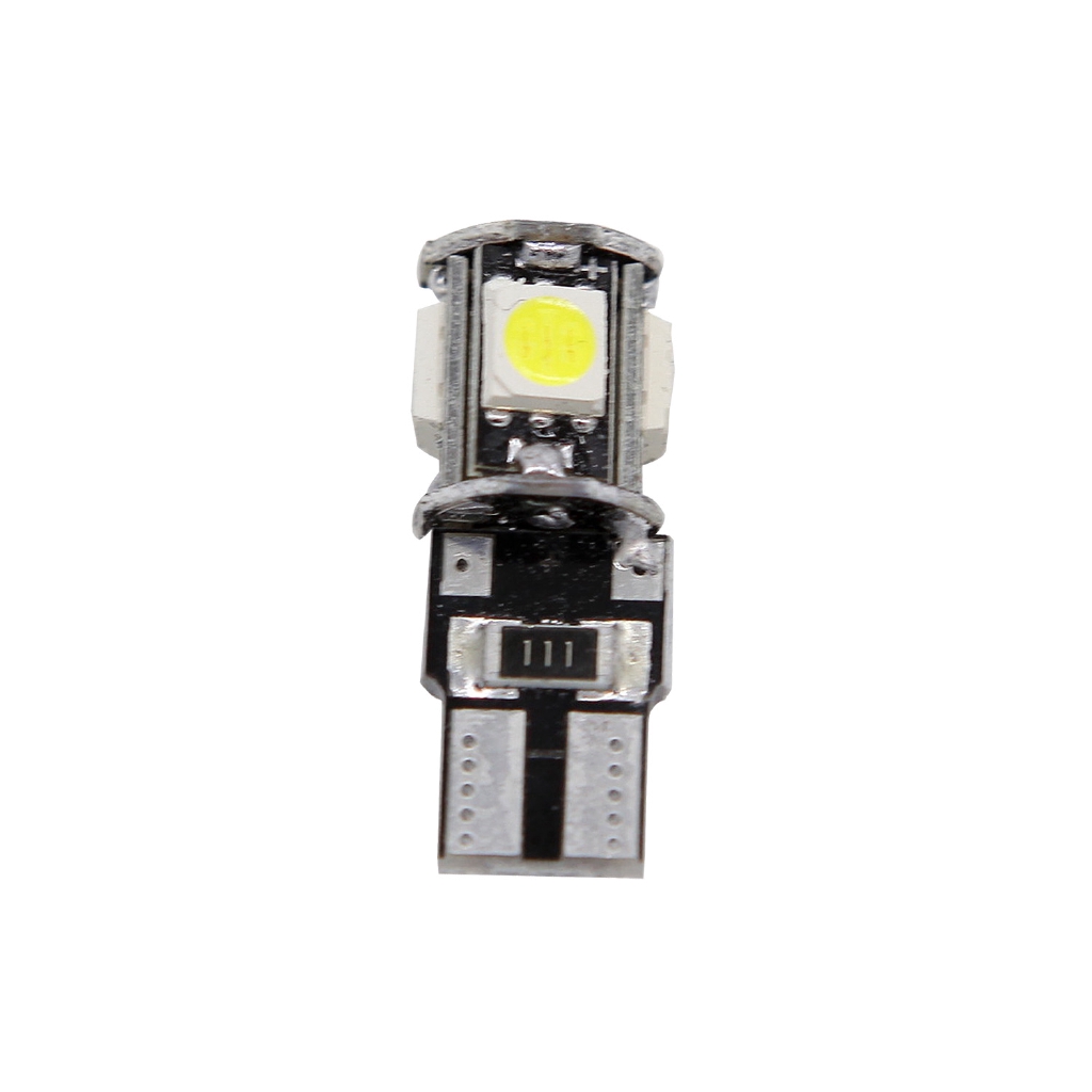 6 đèn LED T10 W5W 168 12V DC cho xe hơi