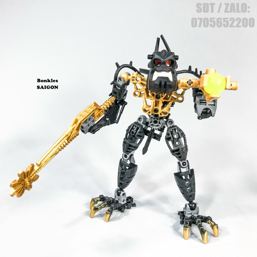 Đồ Chơi Mô Hình Vintage lắp ráp LEGO Bionicle: Piraka Reidak 8900 Chính Hãng Đan Mạch (2006)