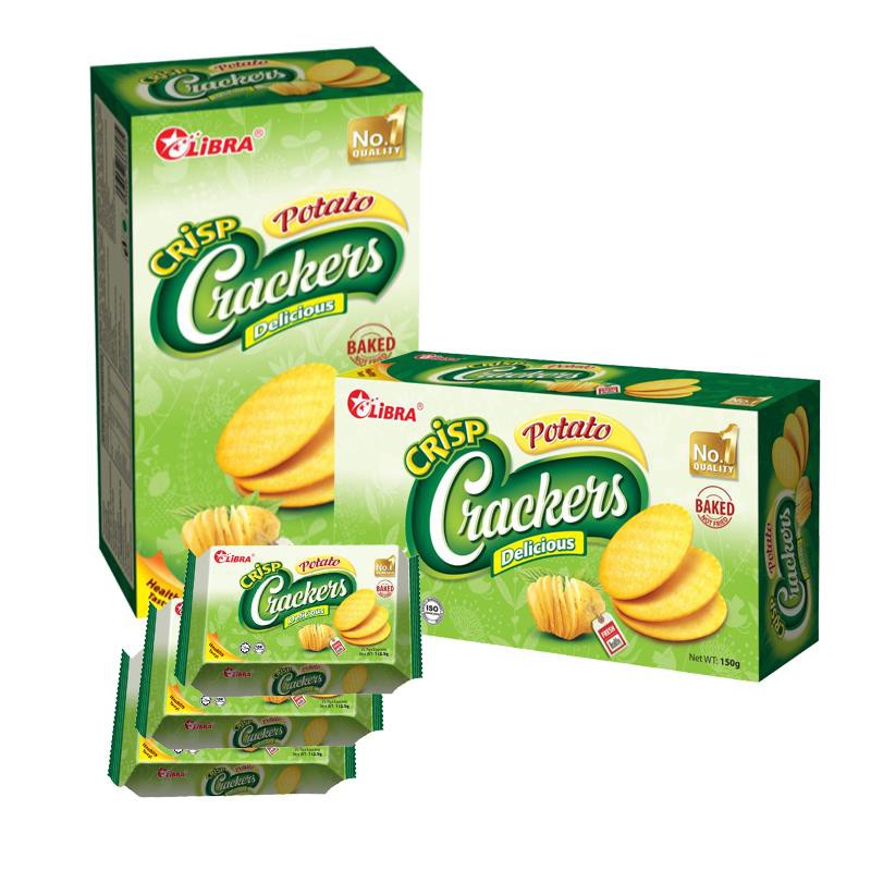 Libra Potato Cracker bánh khoai tây giòn 150gr