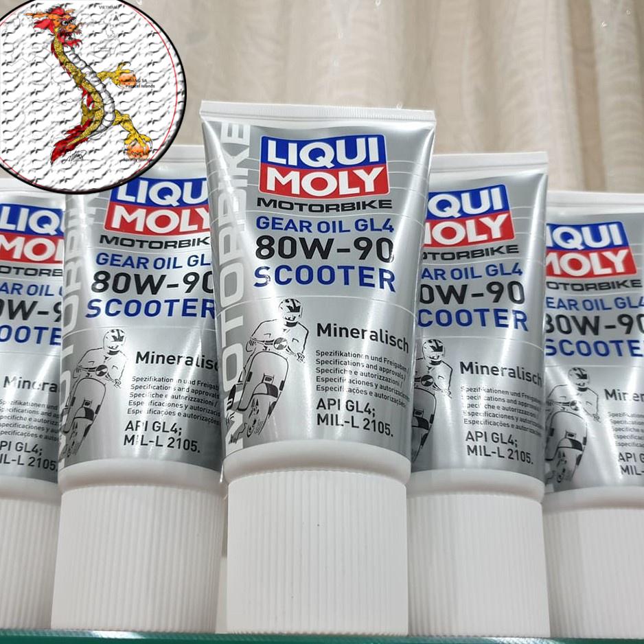 [Ảnh thật] Nhớt láp/hộp số xe tay ga Liqui Moly 80w90 150ML, nhớt hộp số xe tay ga liqui moly 80w90 tuýp 150ml