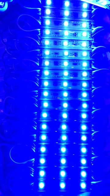 LED THANH 3 BÓNG 7 MÀU ĐIỆN 12V