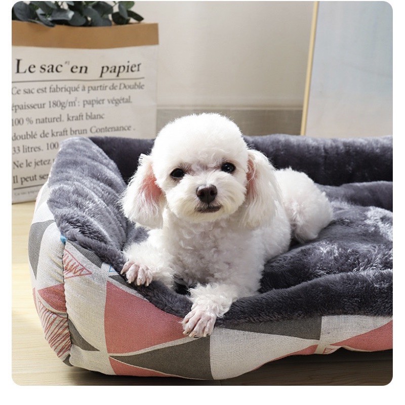 Ổ nệm chó mèo 40x50x15cm giá rẻ