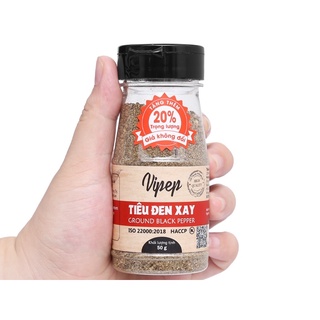 Hạt tiêu đen xay vipep 50g