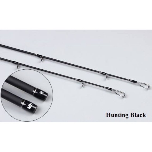 Cần câu Lure Hunting Black 2 ngọn, độ cứng MH và H. giảm giá sele y hình