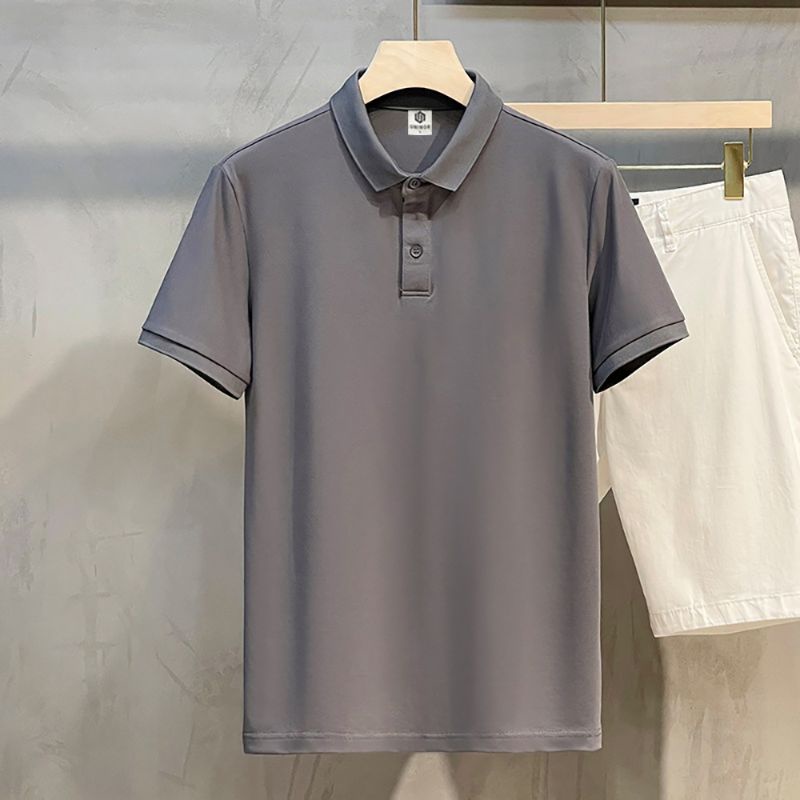 Áo thun polo nam ngắn tay cotton 5 màu UNINOR áo thun chất mềm mịn thoáng mát thấm hút mồ hôi