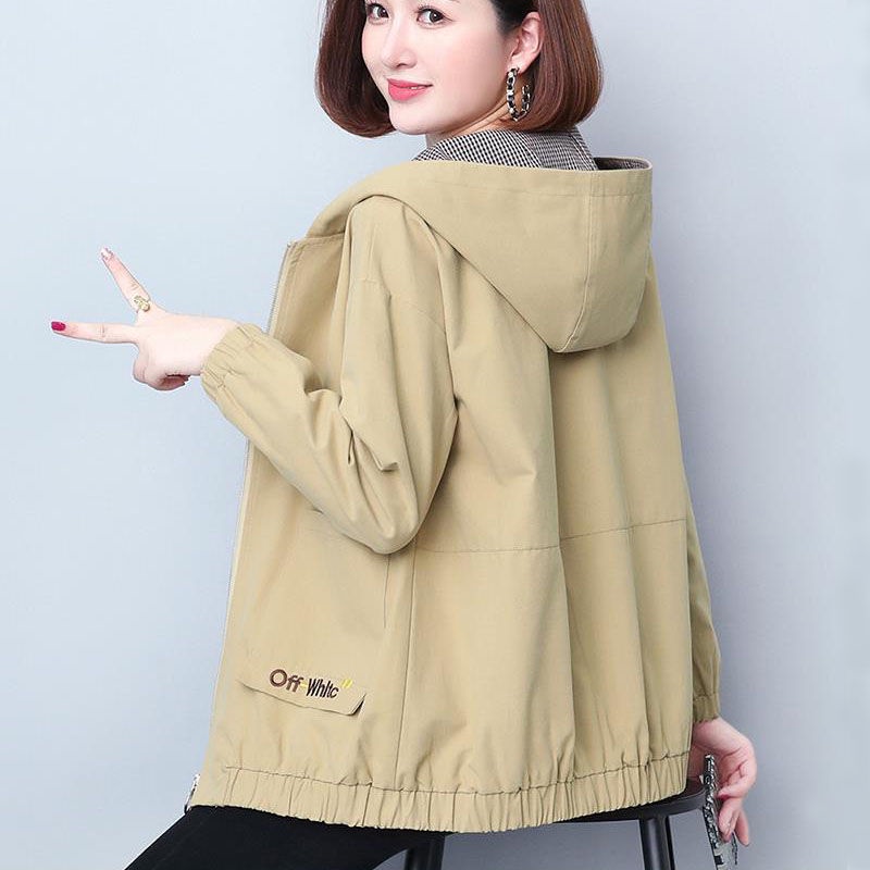 Áo khoác ngắn dáng rộng phong cách Hàn Quốc thời trang xuân thu 2020 mới dành cho nữ