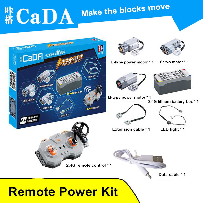 Lắp ghép Mô hình Cada Muti-Types Power Kit Series S054-001 Remote Power