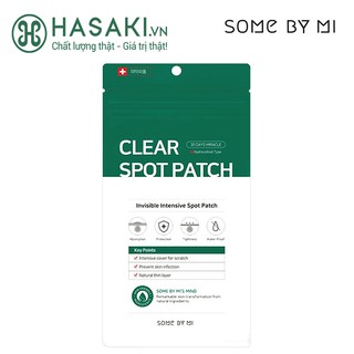 Miếng Dán Mụn Some By Mi Clear Spot Patch 18 Miếng