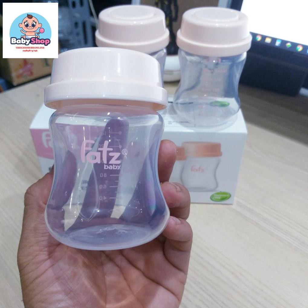 [FREESHIP] [SIÊU RẺ] Bộ 3 bình trữ sữa đựng sữa fatz baby - Store 2 FB0140VN - Dung tích 140ml Free BPA an toàn cho bé