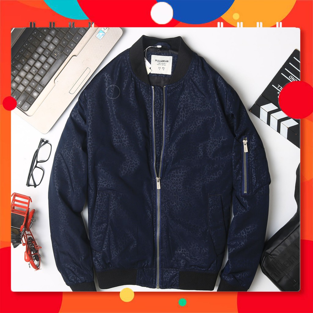 BOMBER họa tiết áo khoác nam Siêu giảm giá
