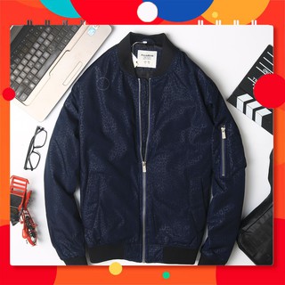 BOMBER họa tiết áo khoác nam Siêu giảm giá