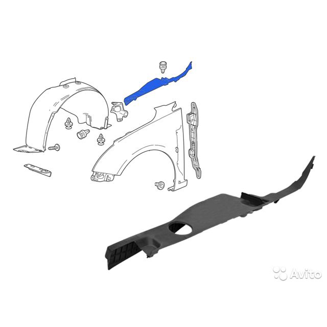 Ốp nhựa trong trên tai xe LACETTI CDX, CRUZE