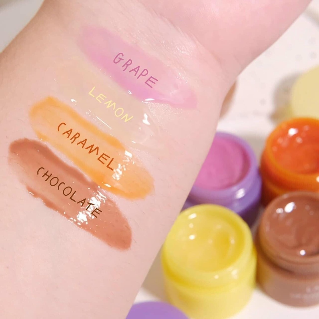 Set 2 Mặt Nạ Ngủ Môi Laneige Lip Sleeping Mask Grape & Lemon 8gx2