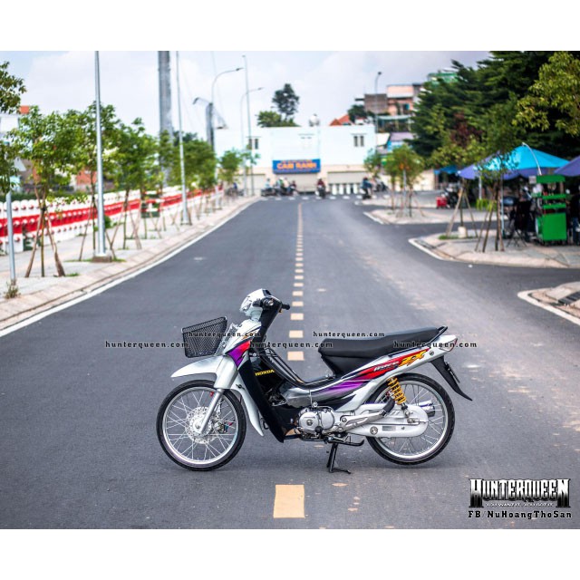 Tem rời WAVE ZX đen trắng. Decal bền đẹp không bay màu. Làm theo yêu cầu