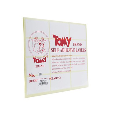 Giấy dính Tomy A5 các cỡ