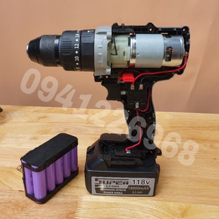 Khoan PIN Hitachi 118v -khoan ba chế độ