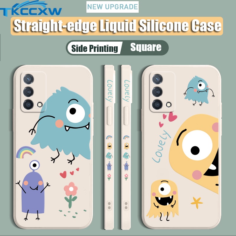 Ốp Điện Thoại Silicon Dẻo Hình Quái Vật Nhỏ Cho Realme Q3 Pro Carnival Gt Neo Realme 8 Q3I Q3 5g V13 V15 V11