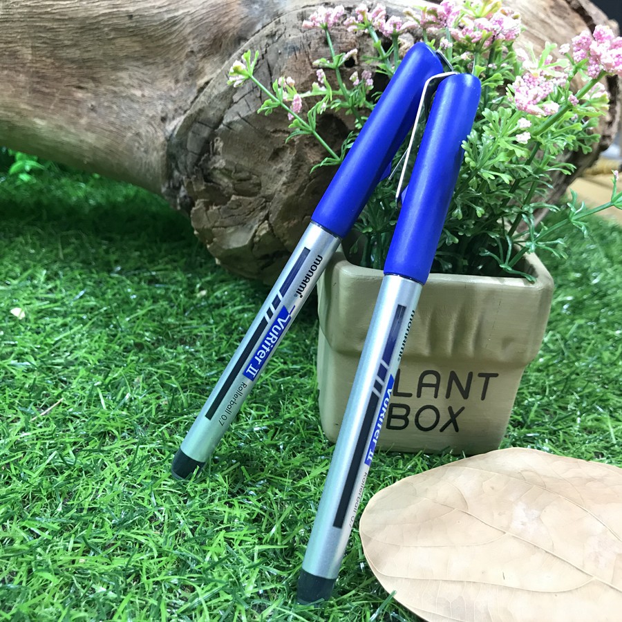 Bút Monami Rollerball Pen Vuriter 2 - 0.7mm - Màu xanh (Thái Lan)