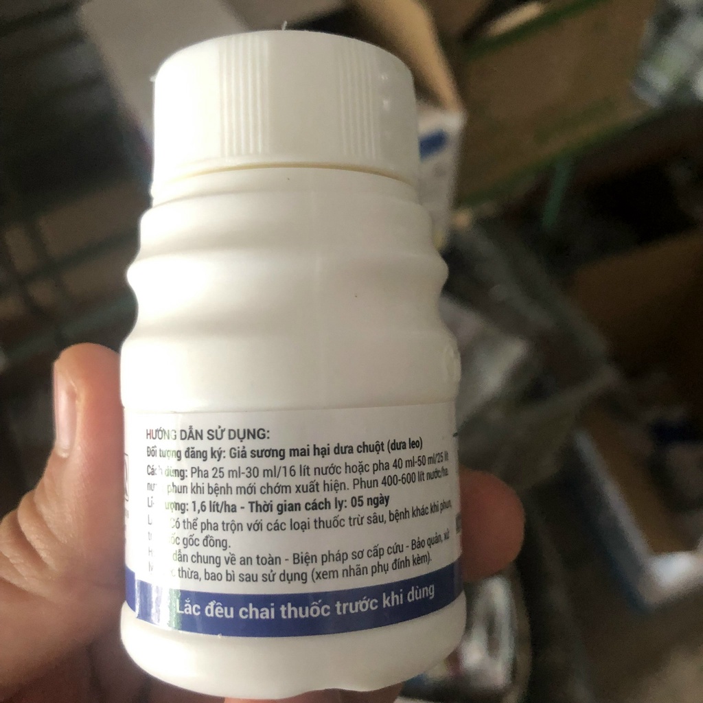 Damssi 720SC chai 50ml trừ bệnh giả sương mai trên dưa chuột, dưa leo, bầu, bí longf1