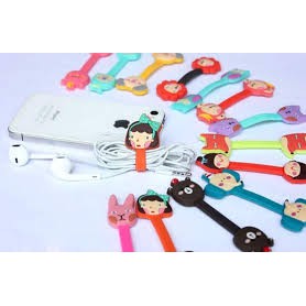 Dây kẹp tai nghe, dây sạc giúp chống rối hiệu quả | BigBuy360 - bigbuy360.vn