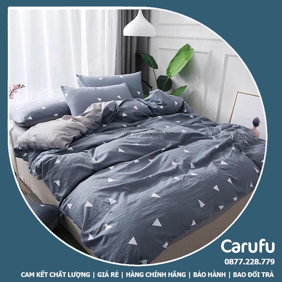 Ga bọc Nệm Topper 2 mặt kéo khoá 1mx2m 1m2x2m 1m4x2m 1m6x2m 1m8x2m 2mx2m | Chất Polyester cao cấp | CARUFU