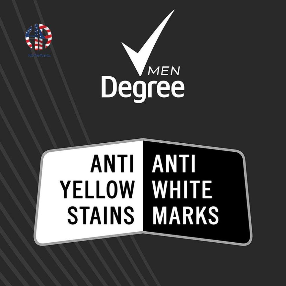 Lăn khử mùi dạng sáp nam Degree Men UltraClear Antiperspirant Deodorant Black + White 76g (Mỹ)