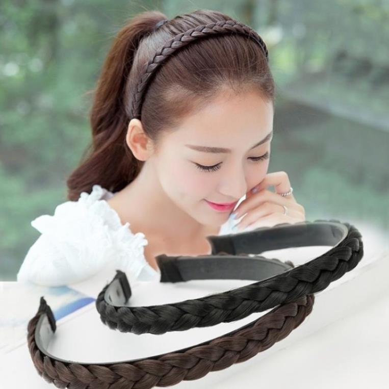 Bờm tóc giả Softie, băng đô tóc giả gọn gàng, dễ thương